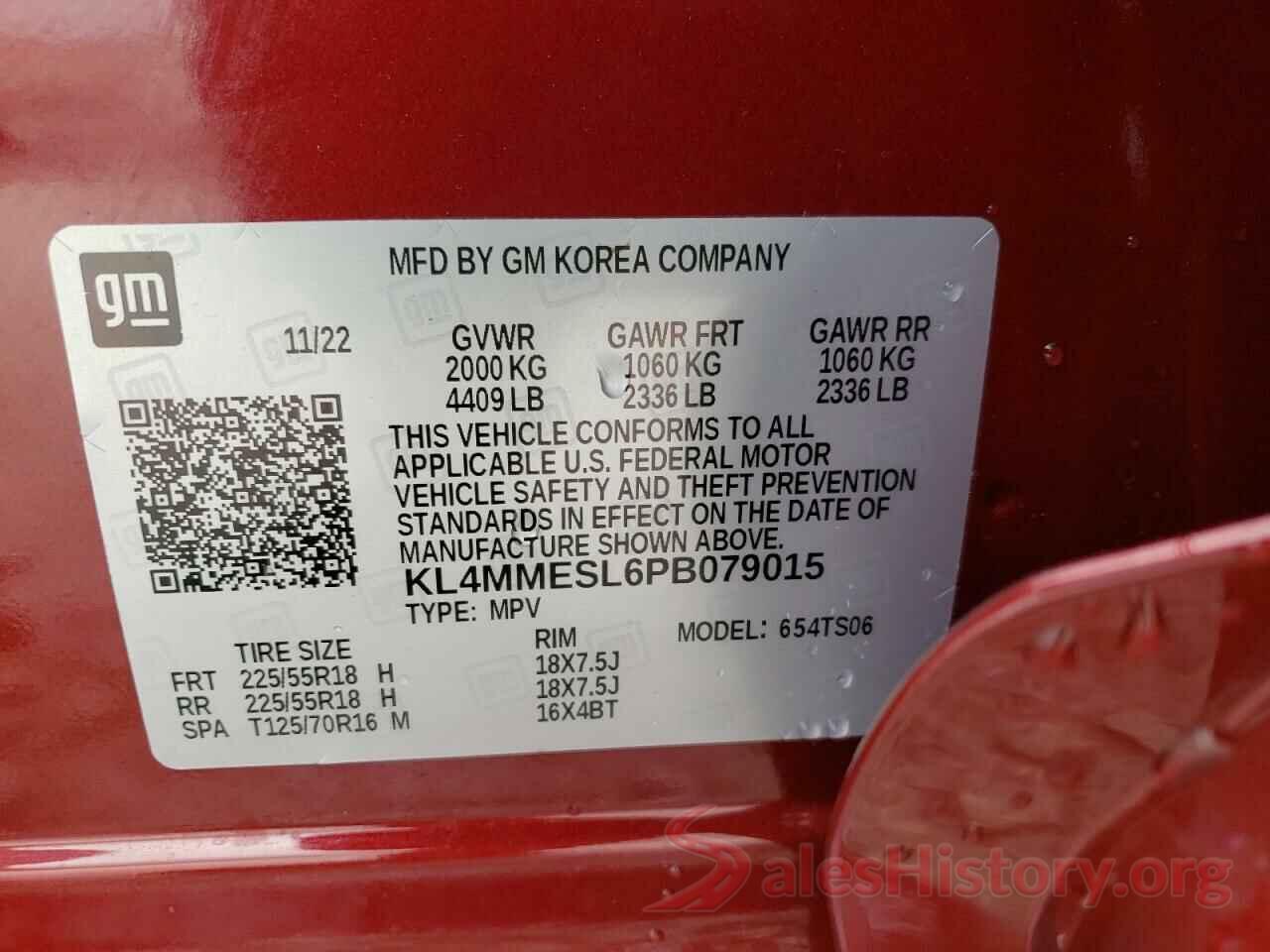 KL4MMESL6PB079015 2023 BUICK ENCORE