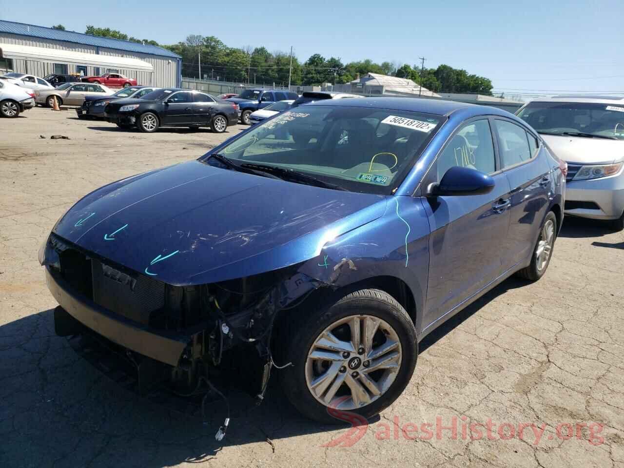 5NPD84LF1LH509152 2020 HYUNDAI ELANTRA