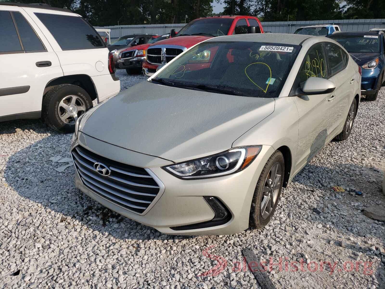 5NPD84LF7HH022738 2017 HYUNDAI ELANTRA