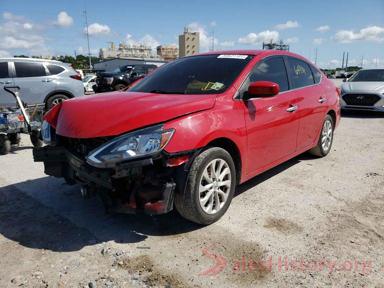 3N1AB7AP8JL647160 2018 NISSAN SENTRA