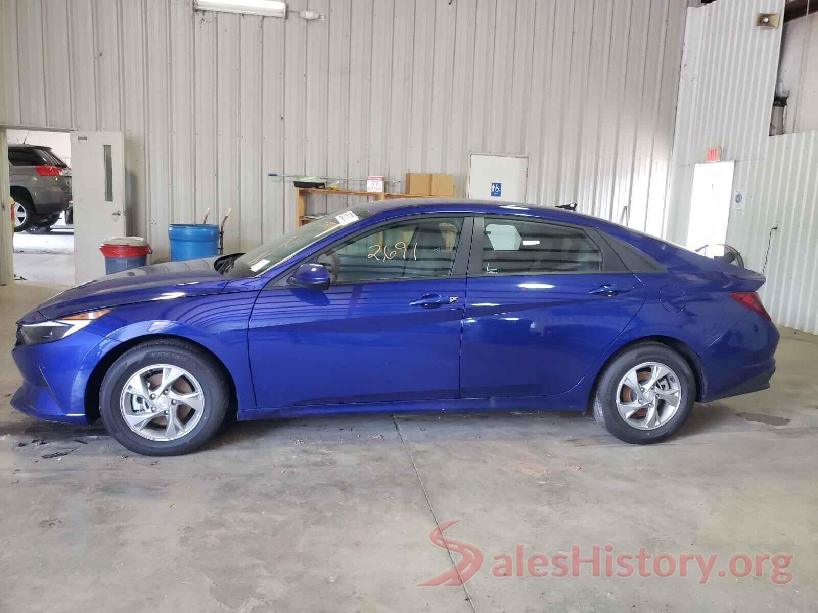 5NPLL4AG4MH043174 2021 HYUNDAI ELANTRA