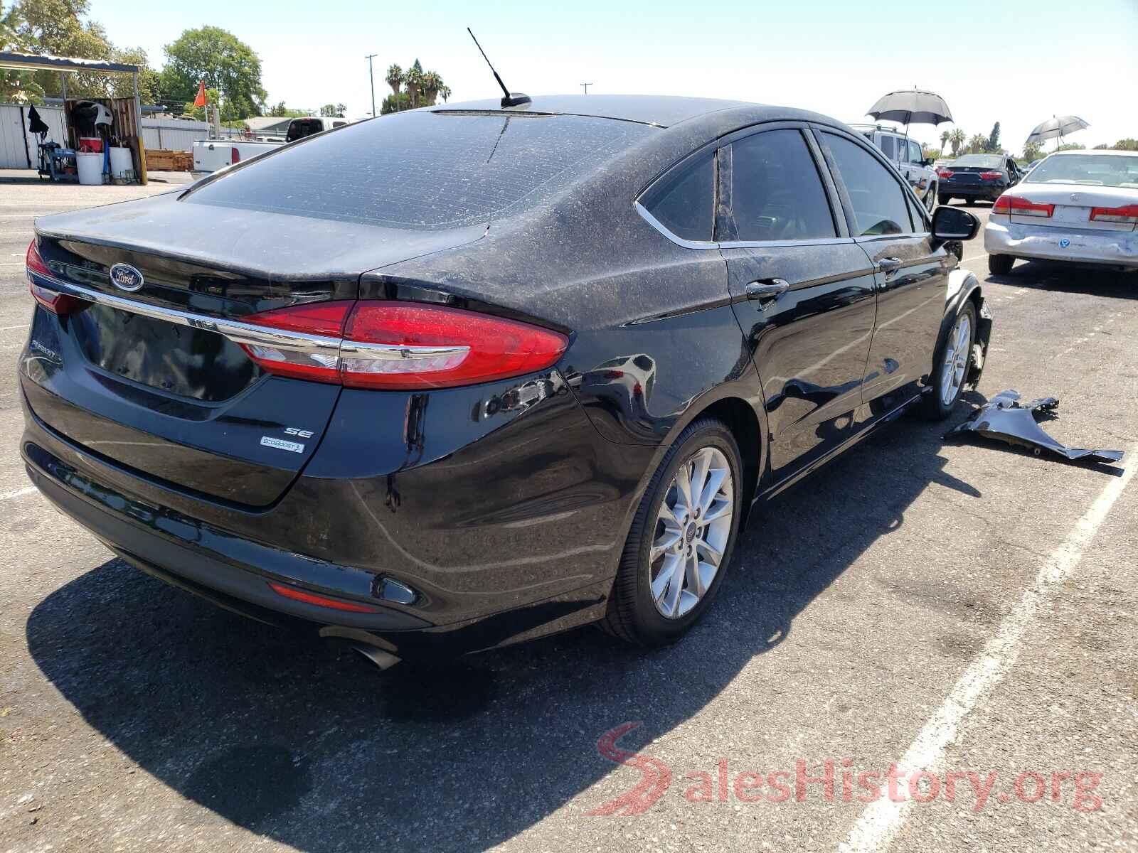 3FA6P0HD6HR276214 2017 FORD FUSION