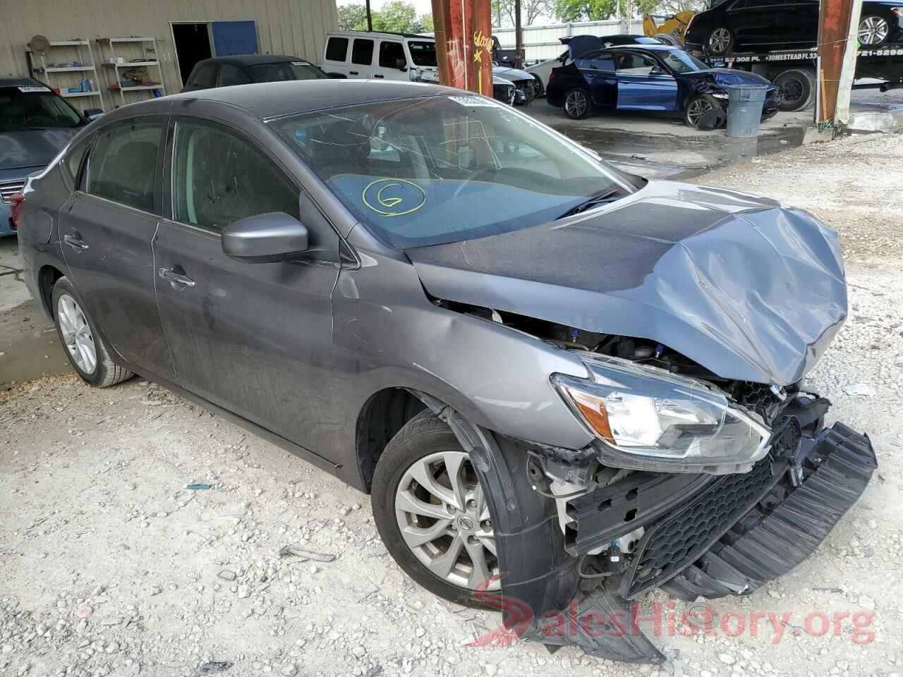 3N1AB7APXKY341503 2019 NISSAN SENTRA