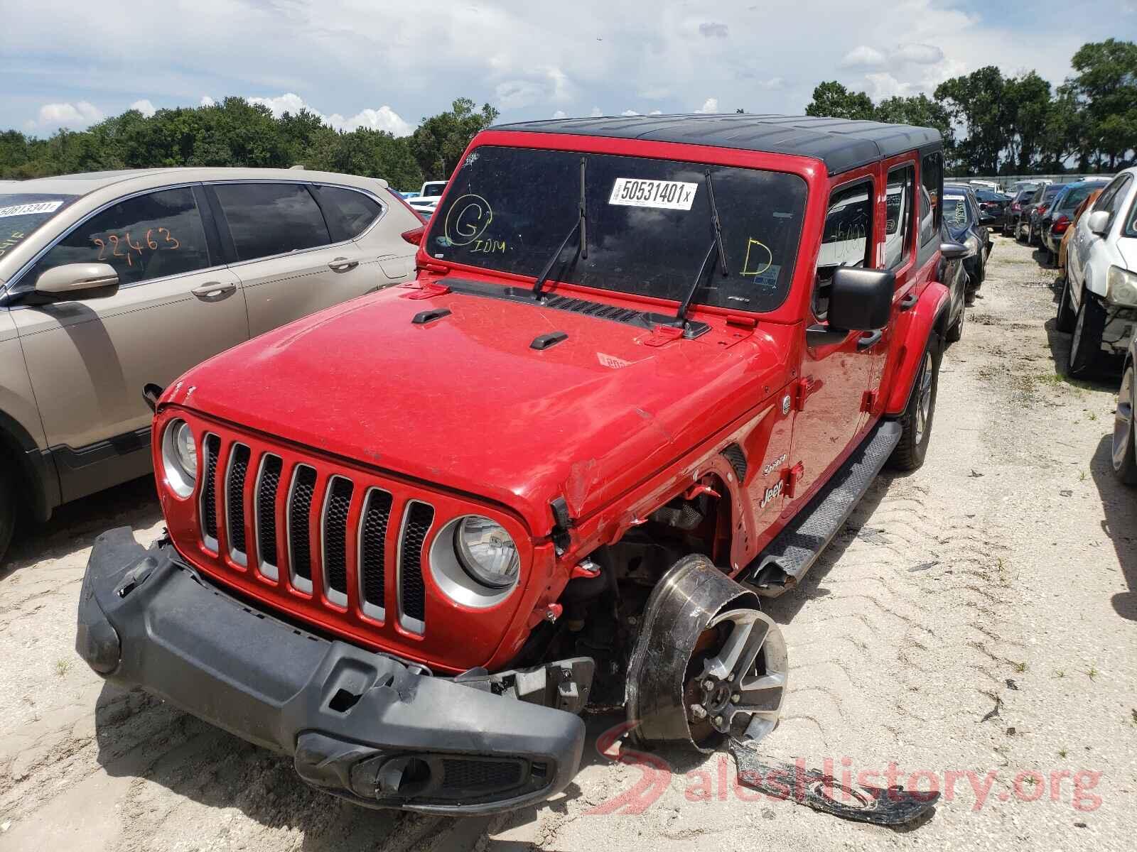 1C4HJXEN8KW535803 2019 JEEP WRANGLER