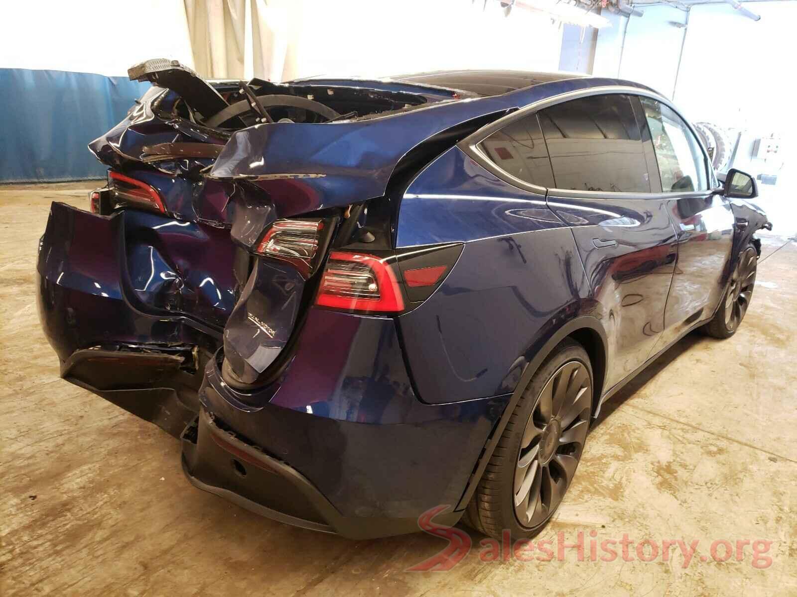 5YJYGDEFXLF037839 2020 TESLA MODEL Y