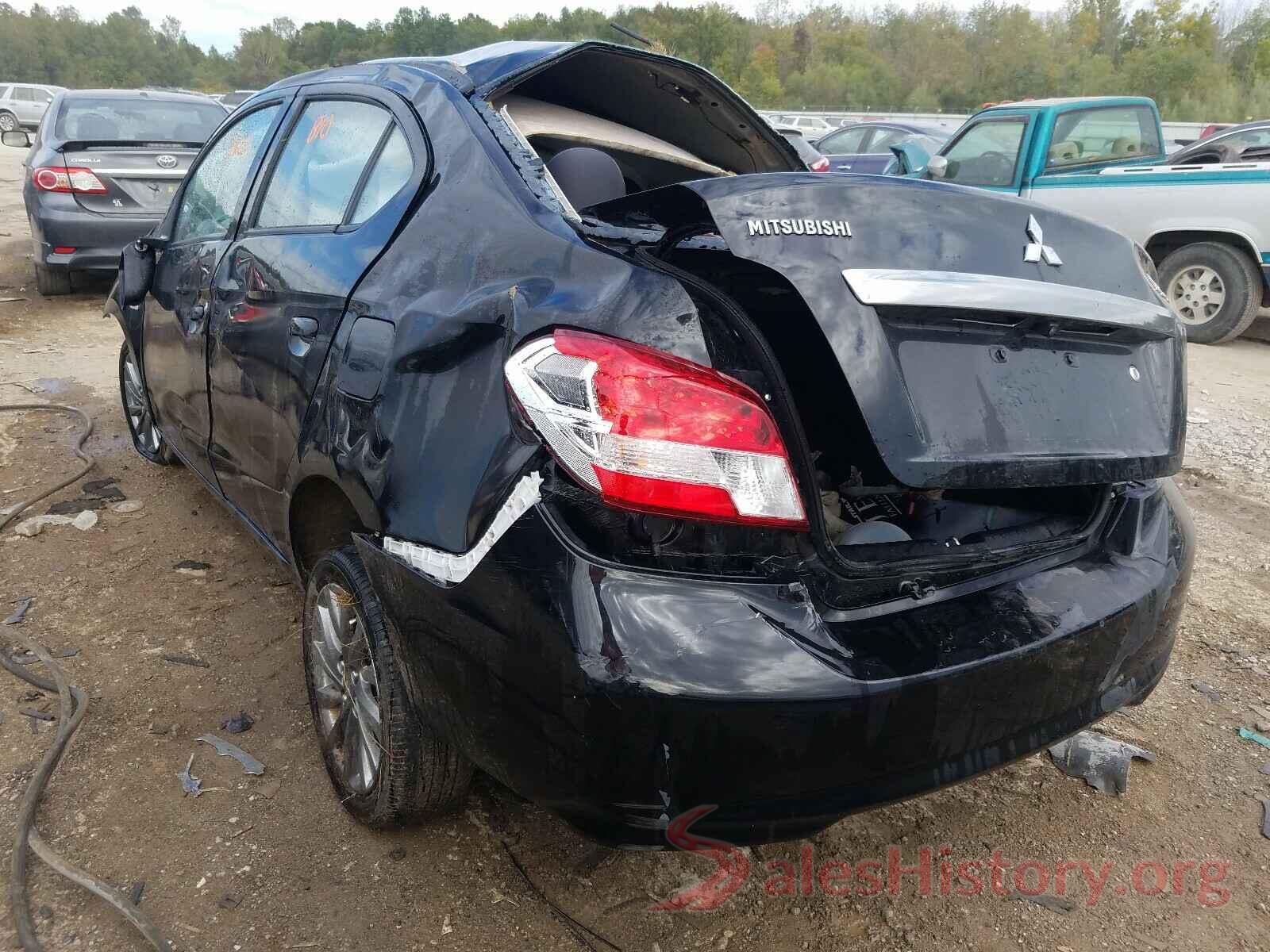 ML32F3FJ9JHF11983 2018 MITSUBISHI MIRAGE