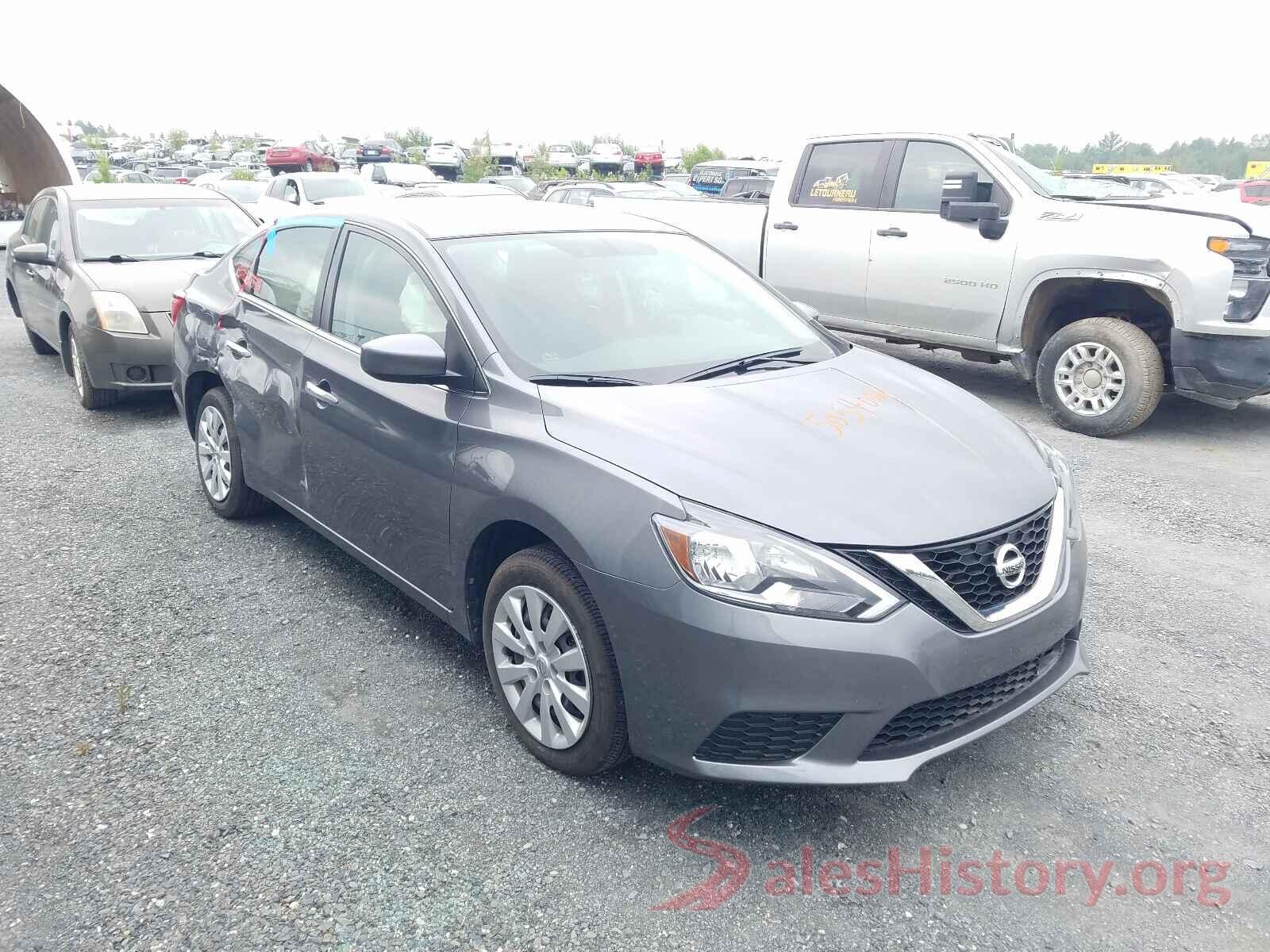 3N1AB7AP5KY280254 2019 NISSAN SENTRA