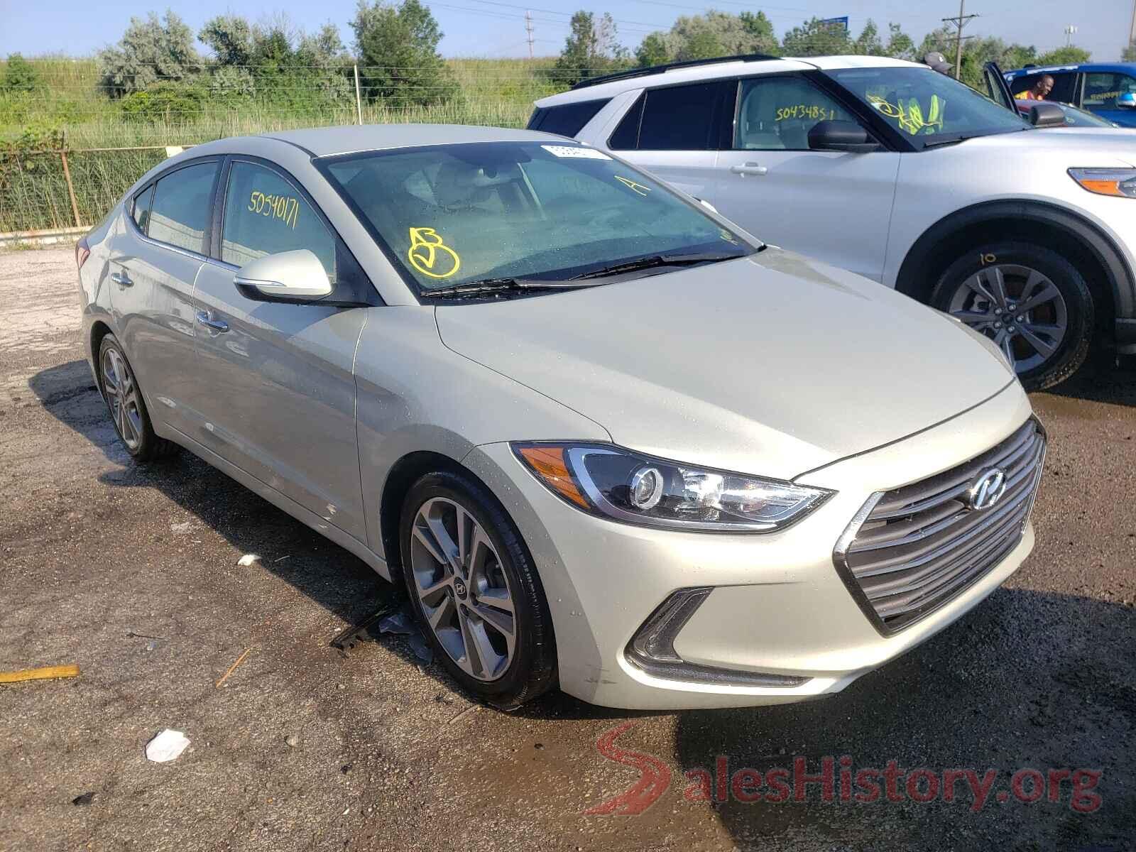 5NPD84LF9HH083332 2017 HYUNDAI ELANTRA