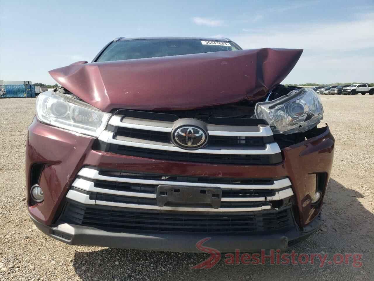 5TDKZRFH8KS304323 2019 TOYOTA HIGHLANDER