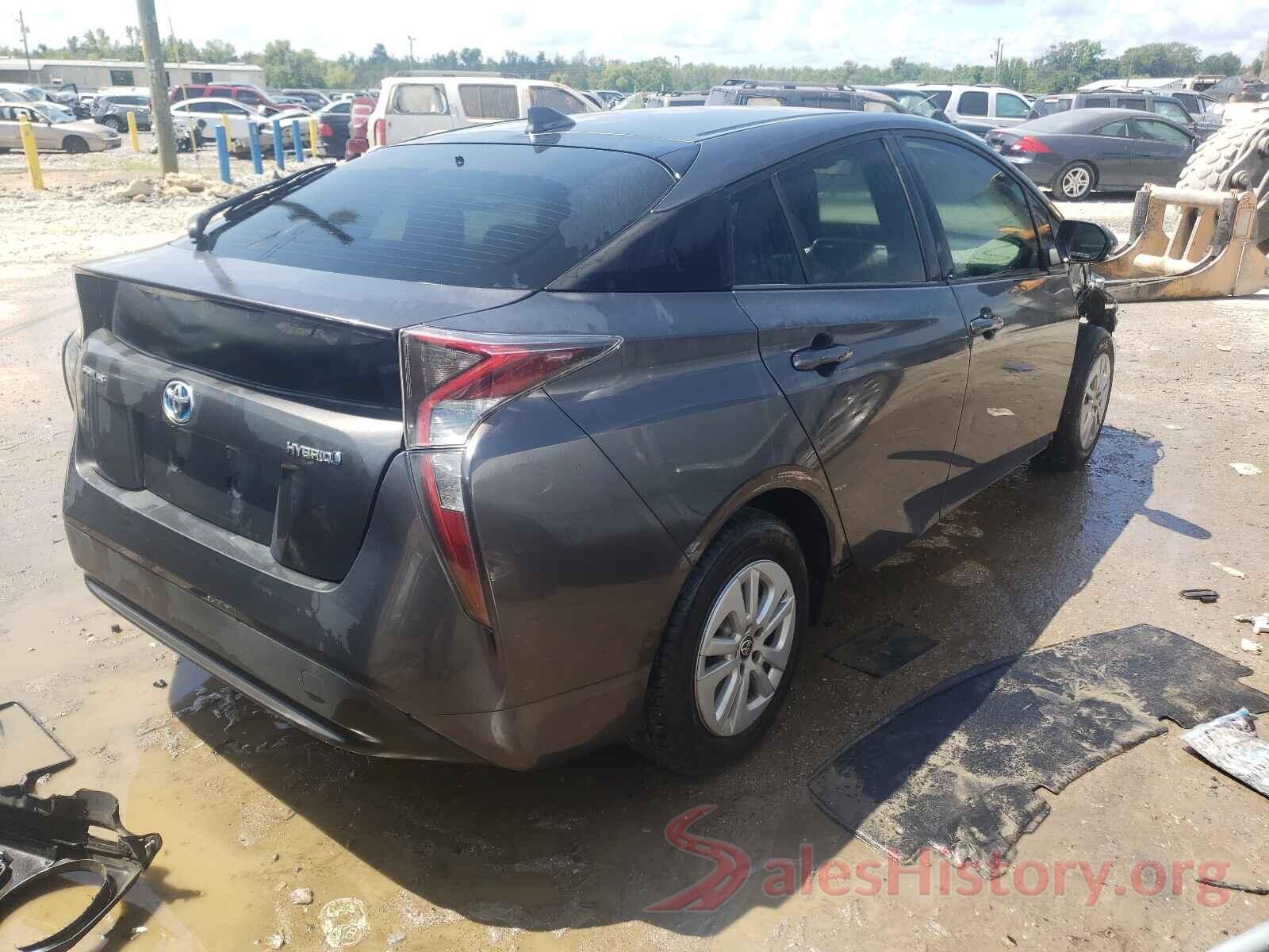 JTDKBRFU8G3019468 2016 TOYOTA PRIUS