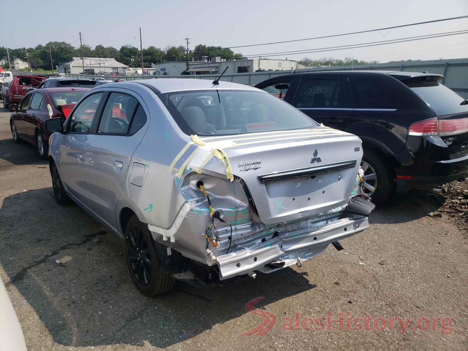 ML32F4FJ2LHF00350 2020 MITSUBISHI MIRAGE