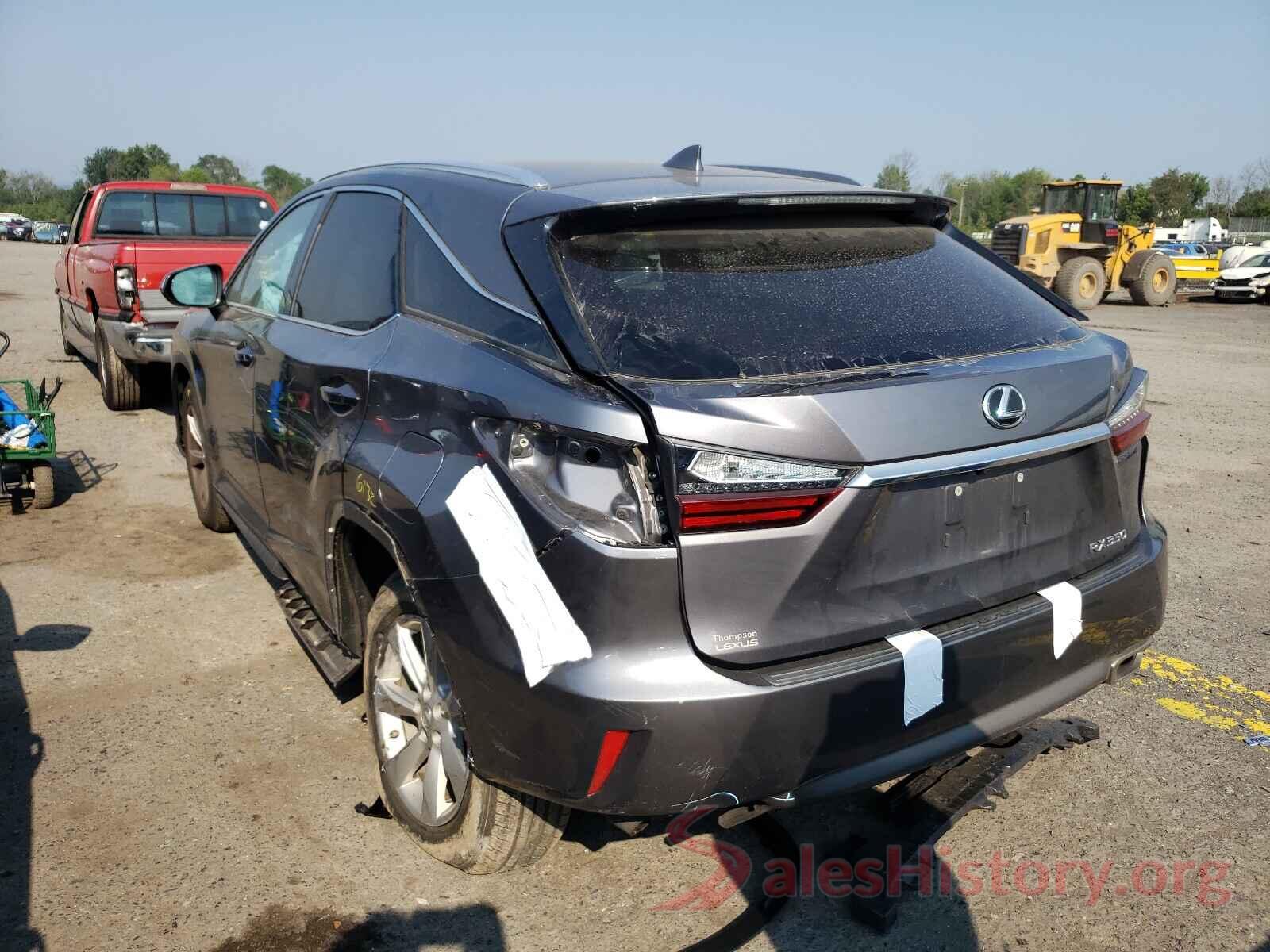 2T2BZMCA9GC009267 2016 LEXUS RX350