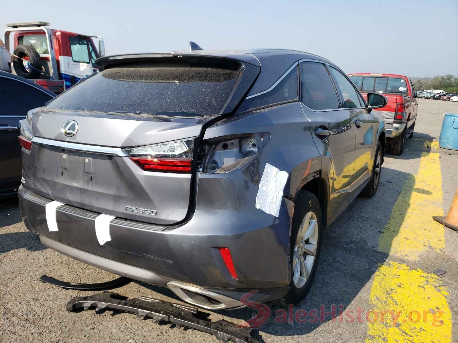 2T2BZMCA9GC009267 2016 LEXUS RX350