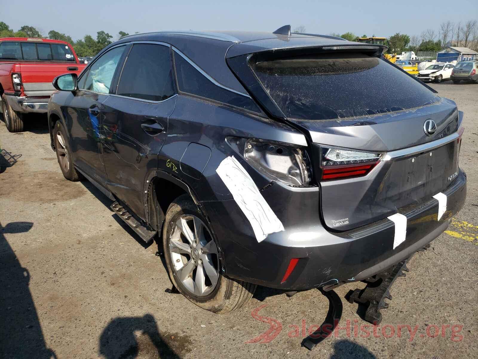 2T2BZMCA9GC009267 2016 LEXUS RX350