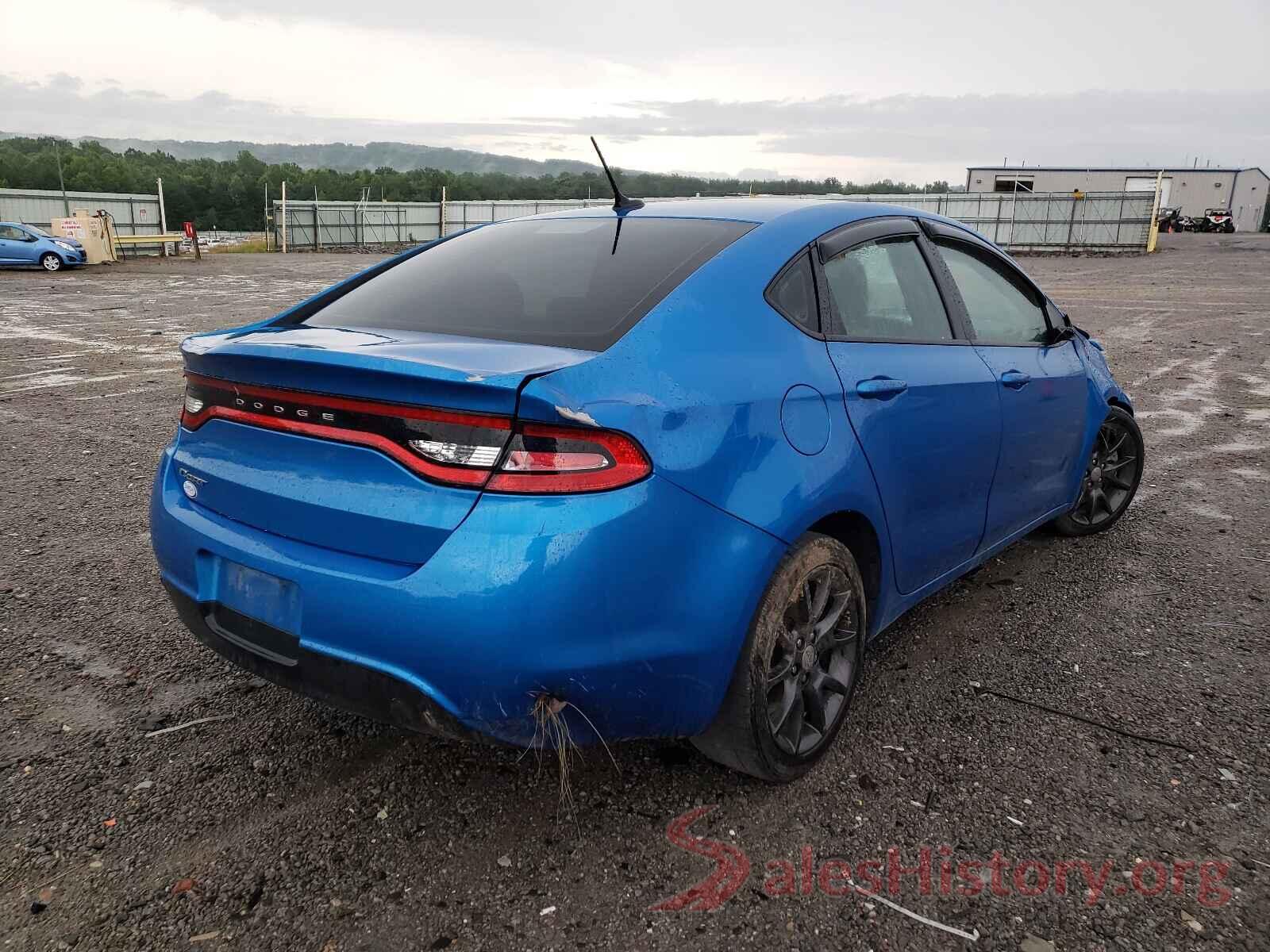 1C3CDFAA9GD607744 2016 DODGE DART