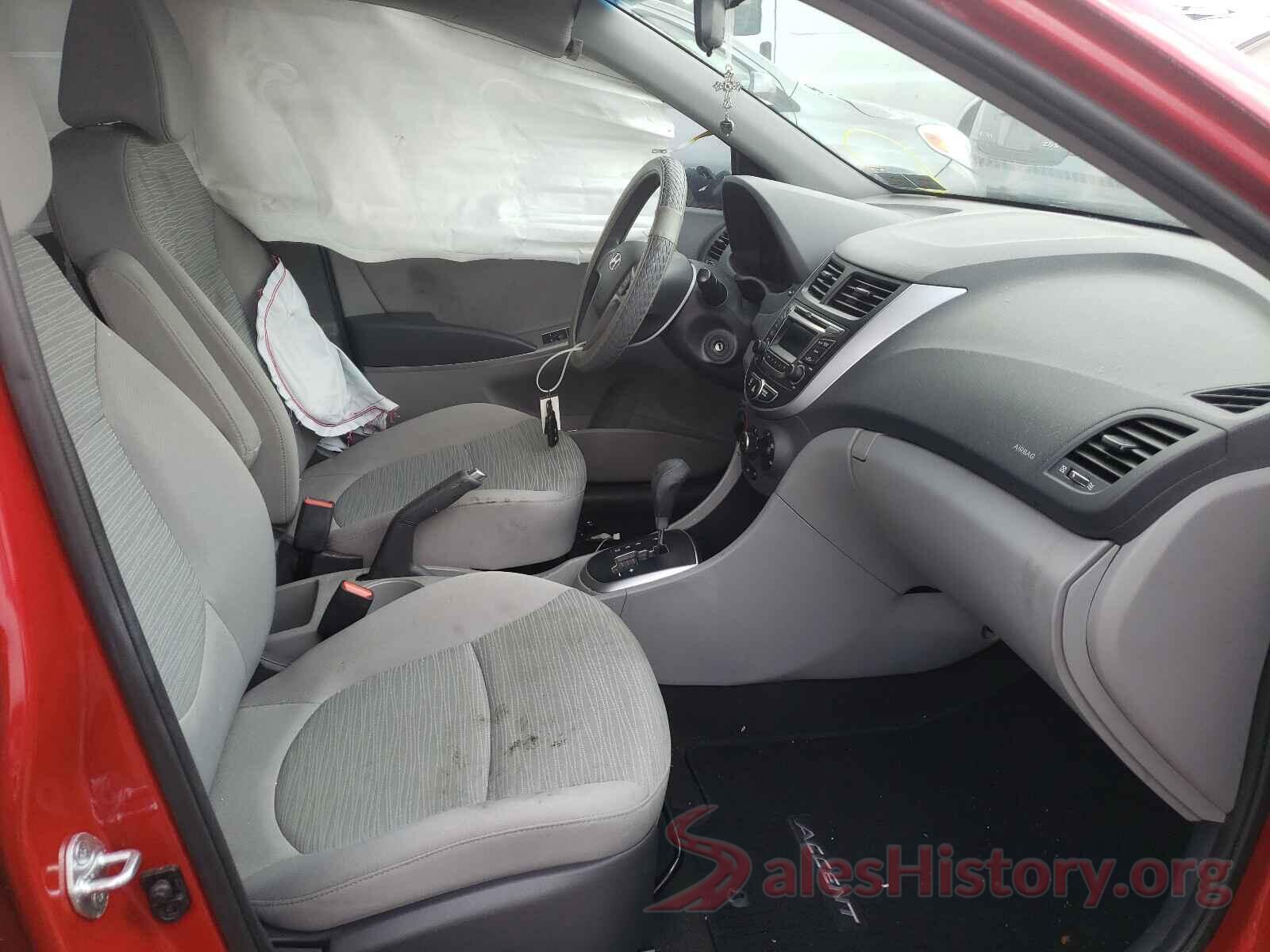 KMHCT5AE5GU241420 2016 HYUNDAI ACCENT