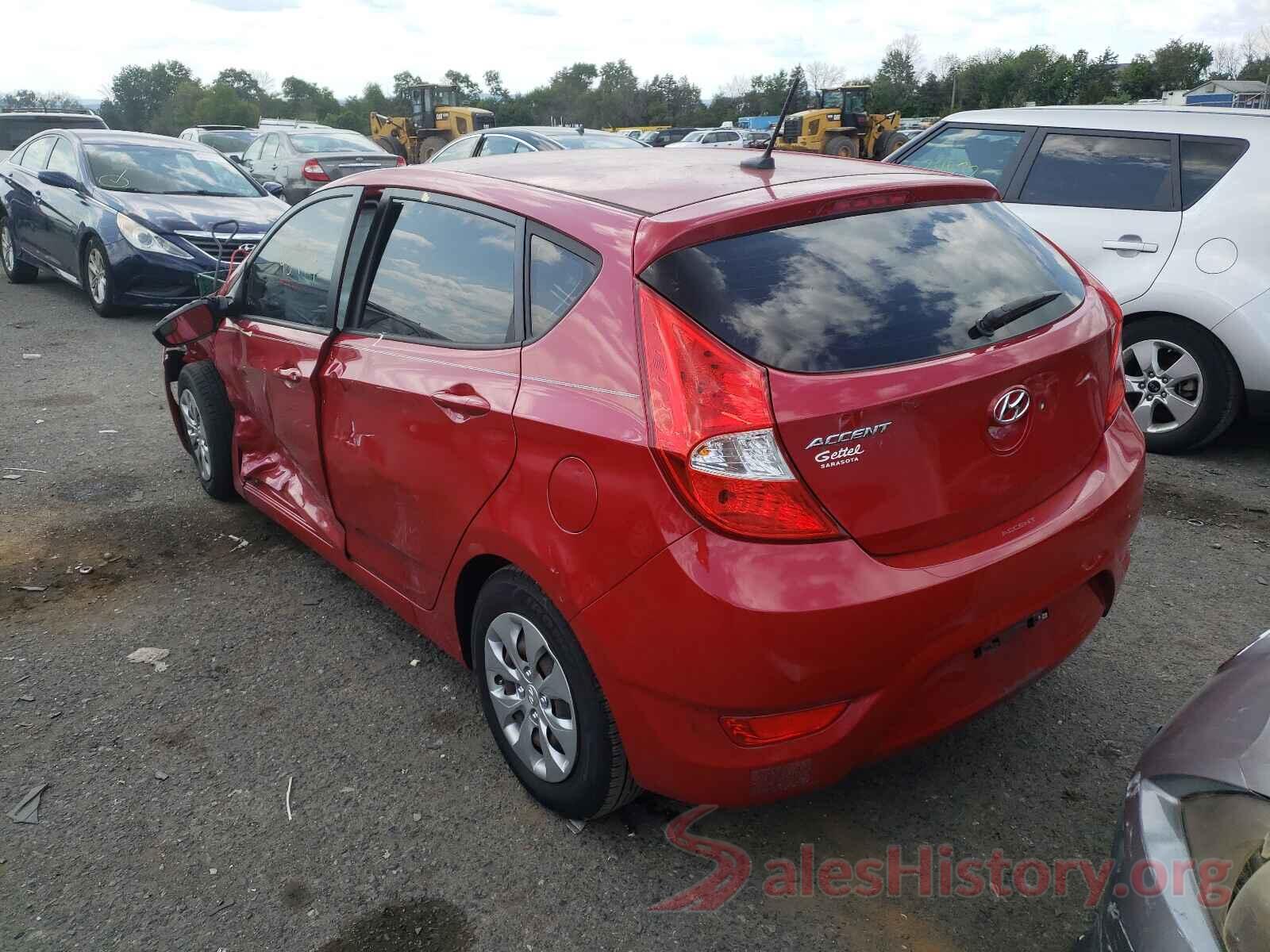 KMHCT5AE5GU241420 2016 HYUNDAI ACCENT