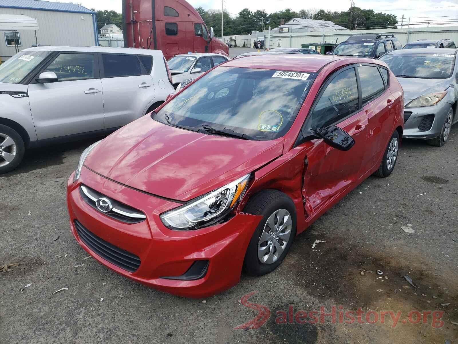 KMHCT5AE5GU241420 2016 HYUNDAI ACCENT