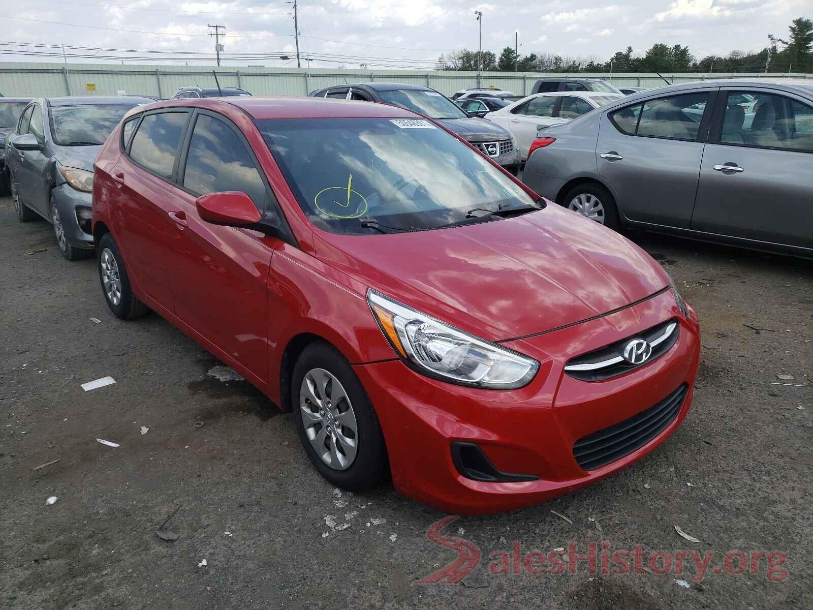 KMHCT5AE5GU241420 2016 HYUNDAI ACCENT