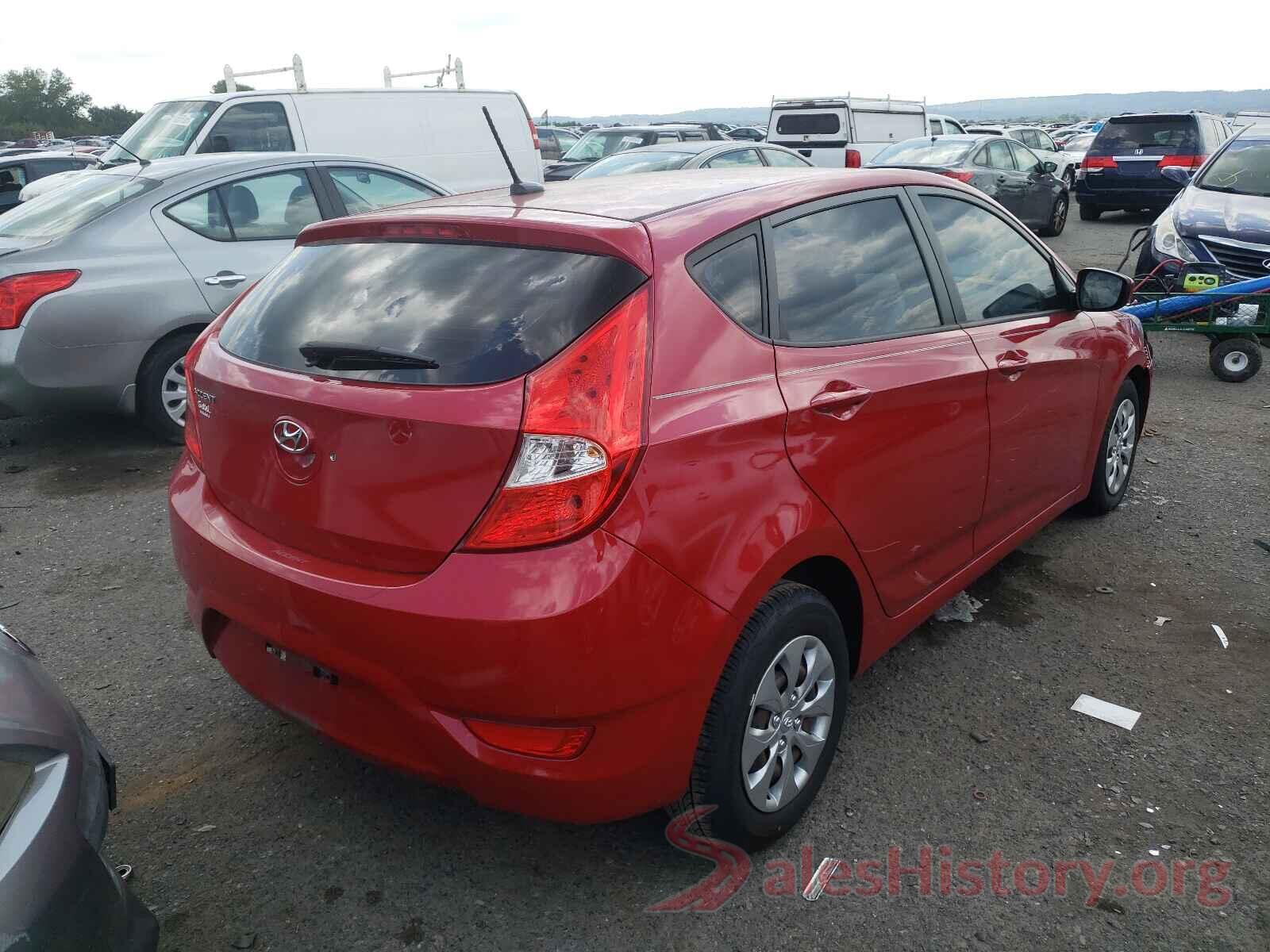 KMHCT5AE5GU241420 2016 HYUNDAI ACCENT