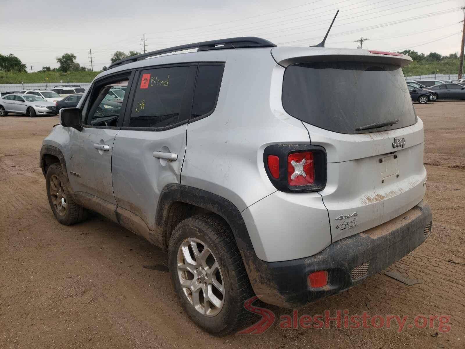 ZACCJBBT0GPE30449 2016 JEEP RENEGADE