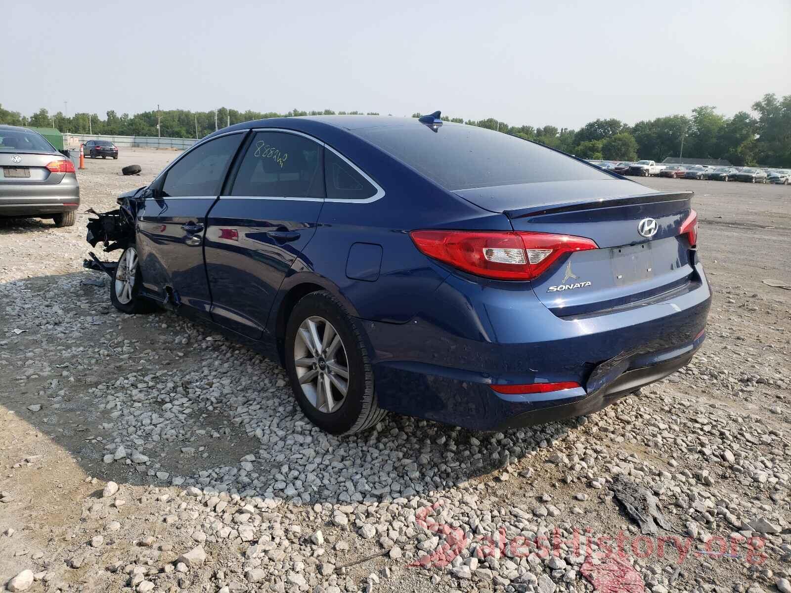 5NPE24AF0GH300449 2016 HYUNDAI SONATA