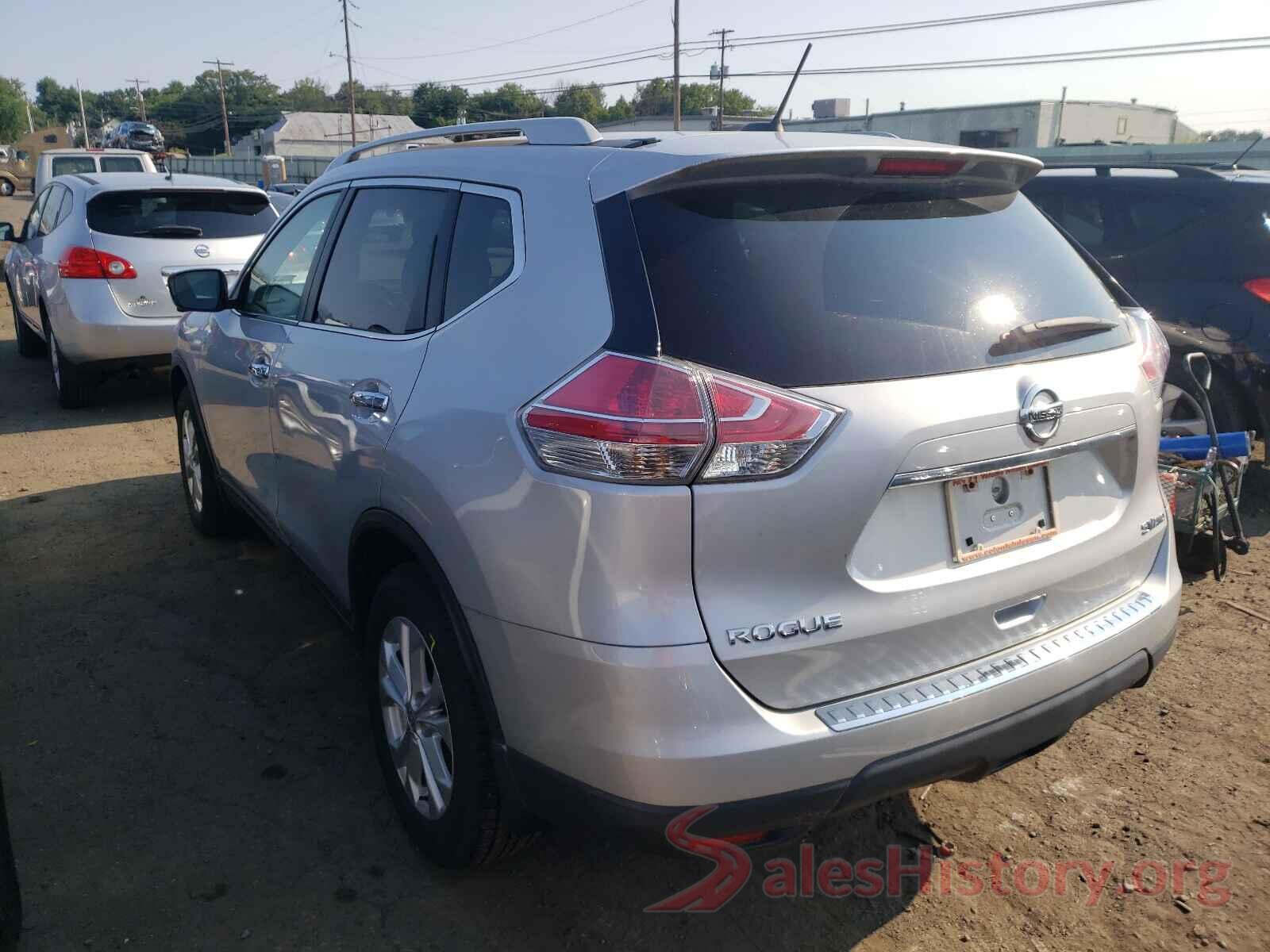 5N1AT2MV1GC843660 2016 NISSAN ROGUE