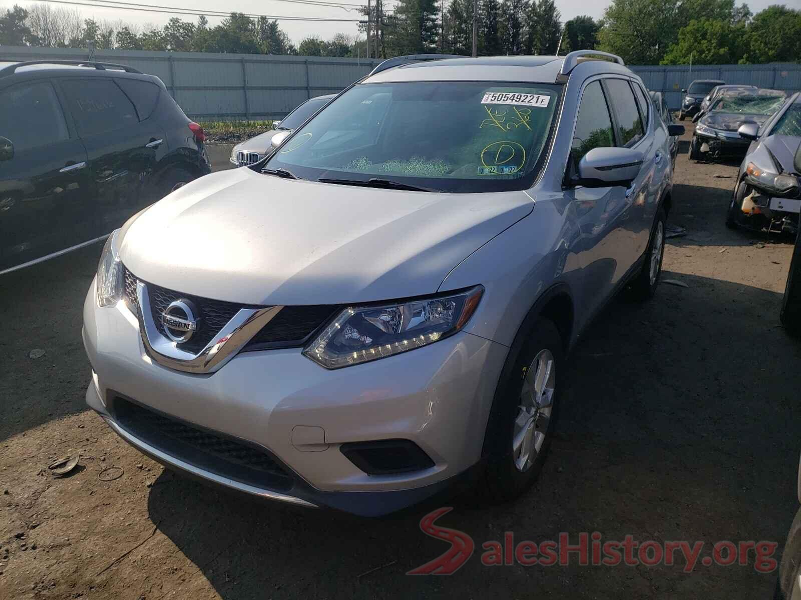 5N1AT2MV1GC843660 2016 NISSAN ROGUE