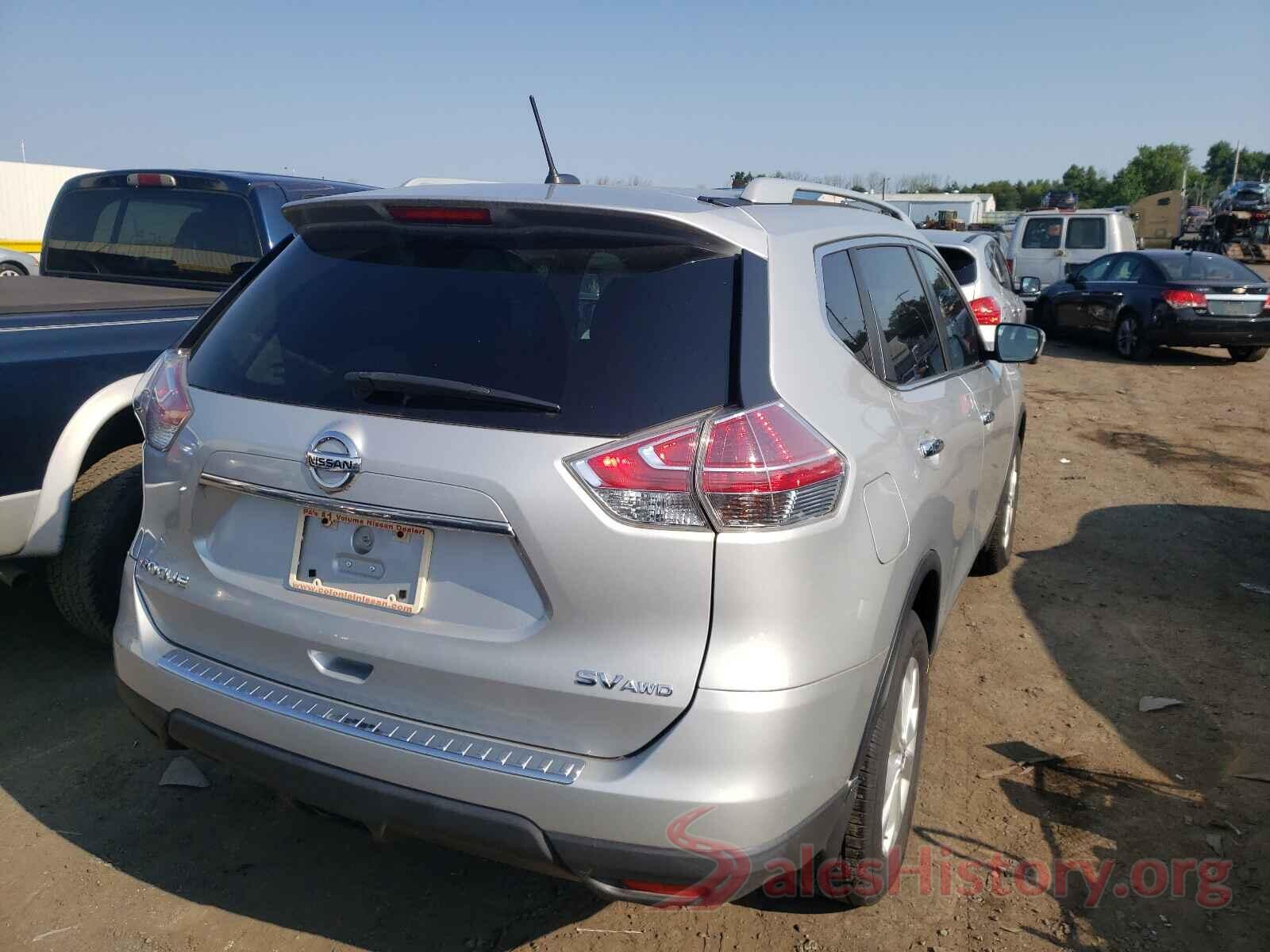 5N1AT2MV1GC843660 2016 NISSAN ROGUE