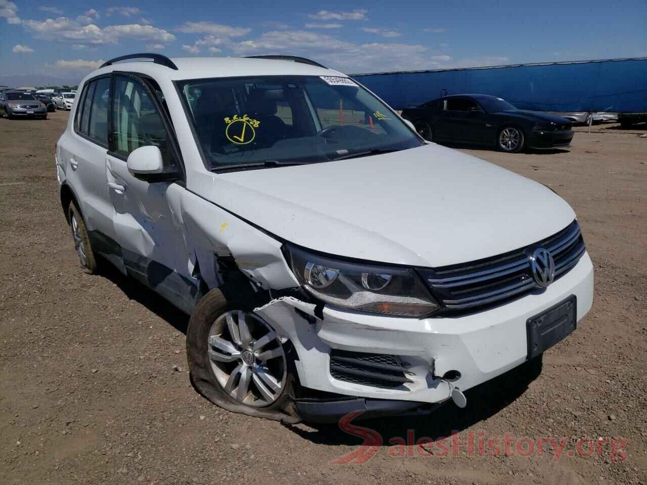 WVGBV7AX0HW501750 2017 VOLKSWAGEN TIGUAN