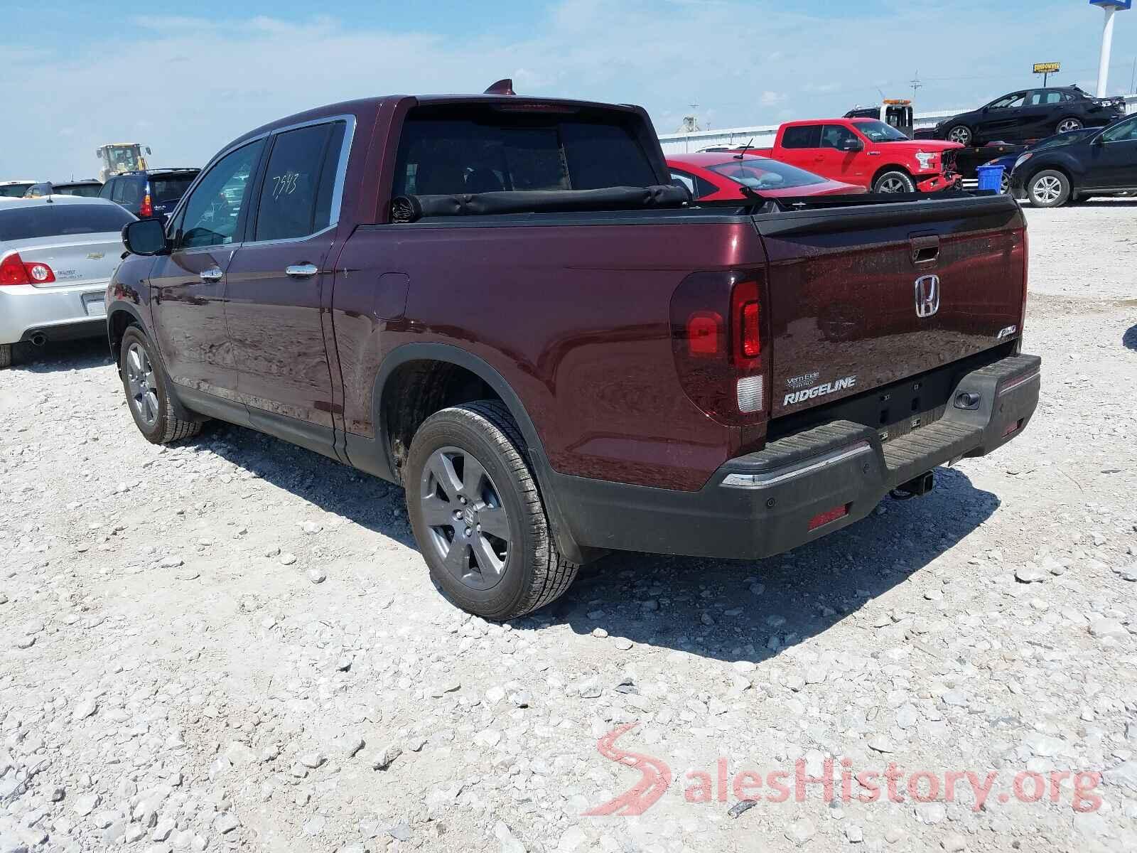 5FPYK3F77LB025784 2020 HONDA RIDGELINE