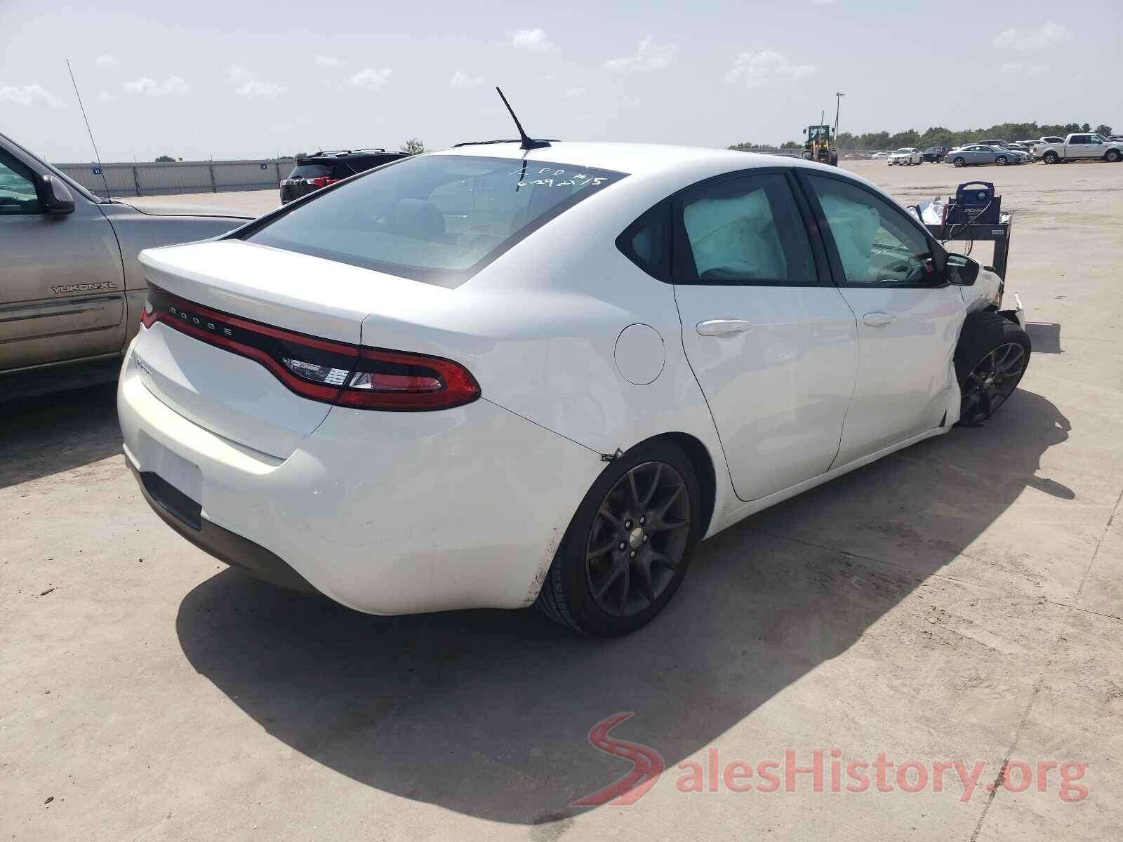 1C3CDFAA1GD591880 2016 DODGE DART