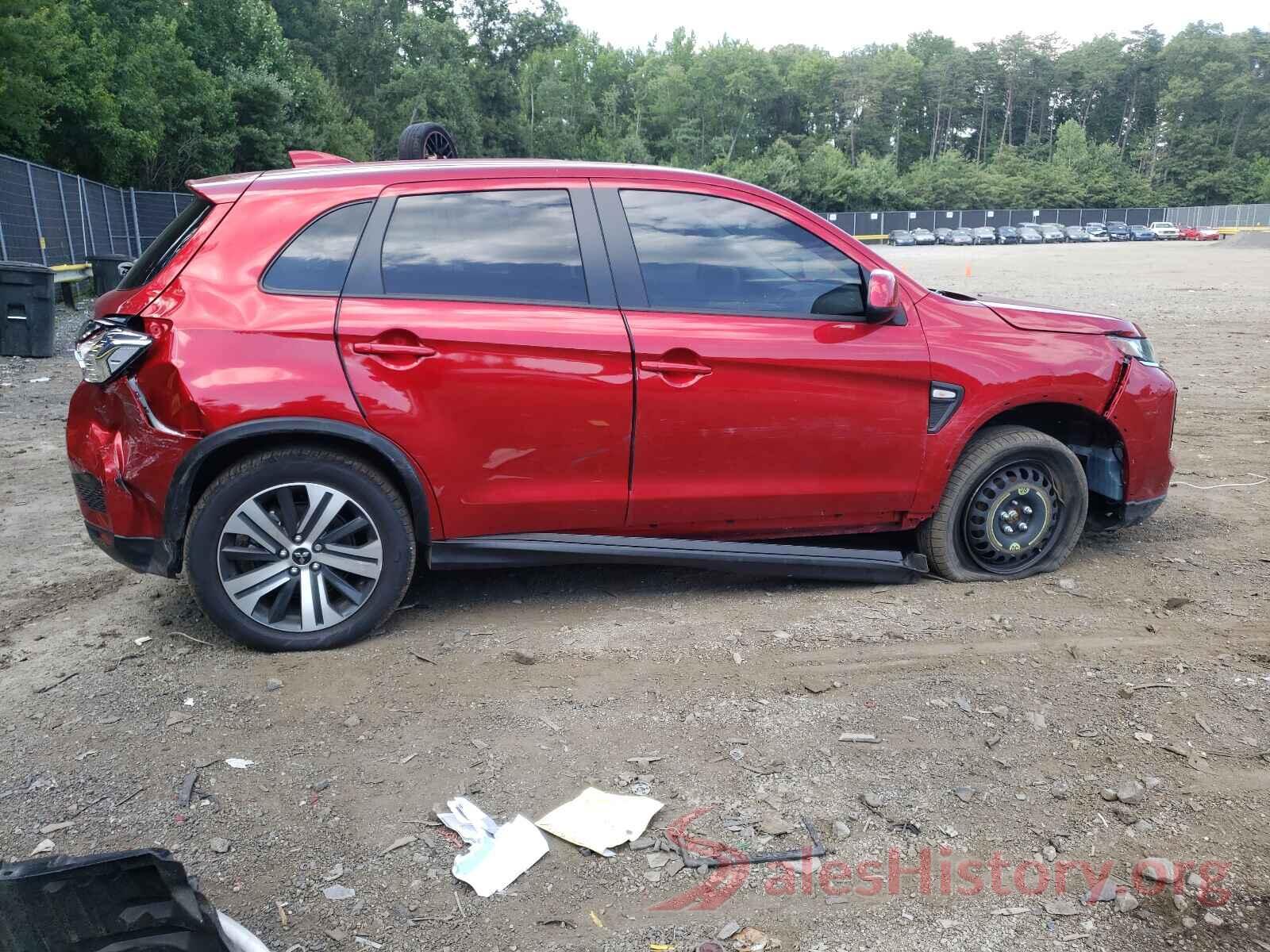 JA4APUAU9MU004128 2021 MITSUBISHI OUTLANDER