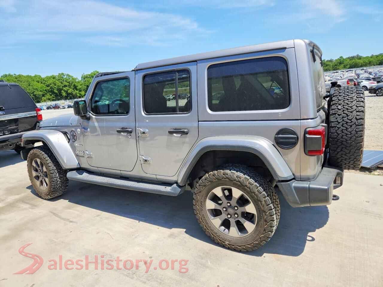 2018 JEEP WRANGLER VIN 1C4HJXEN8JW295523, front view