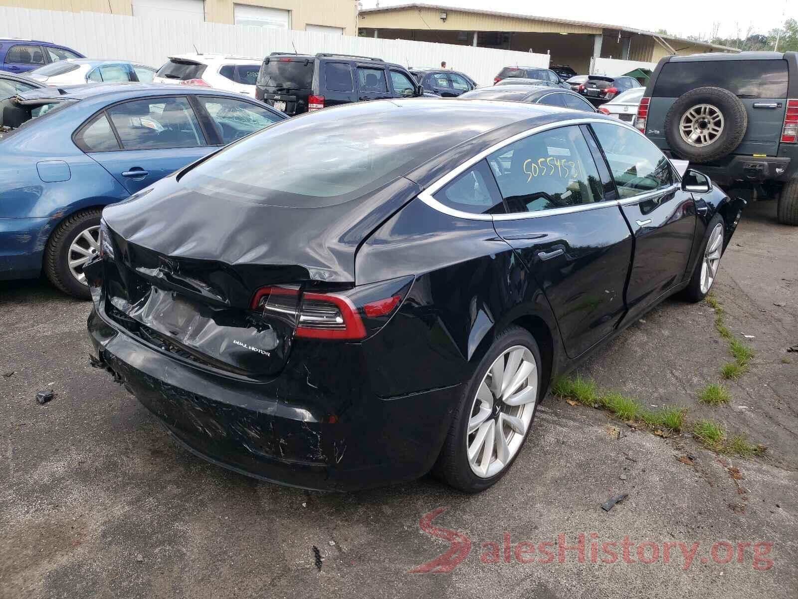 5YJ3E1EB1JF184687 2018 TESLA MODEL 3