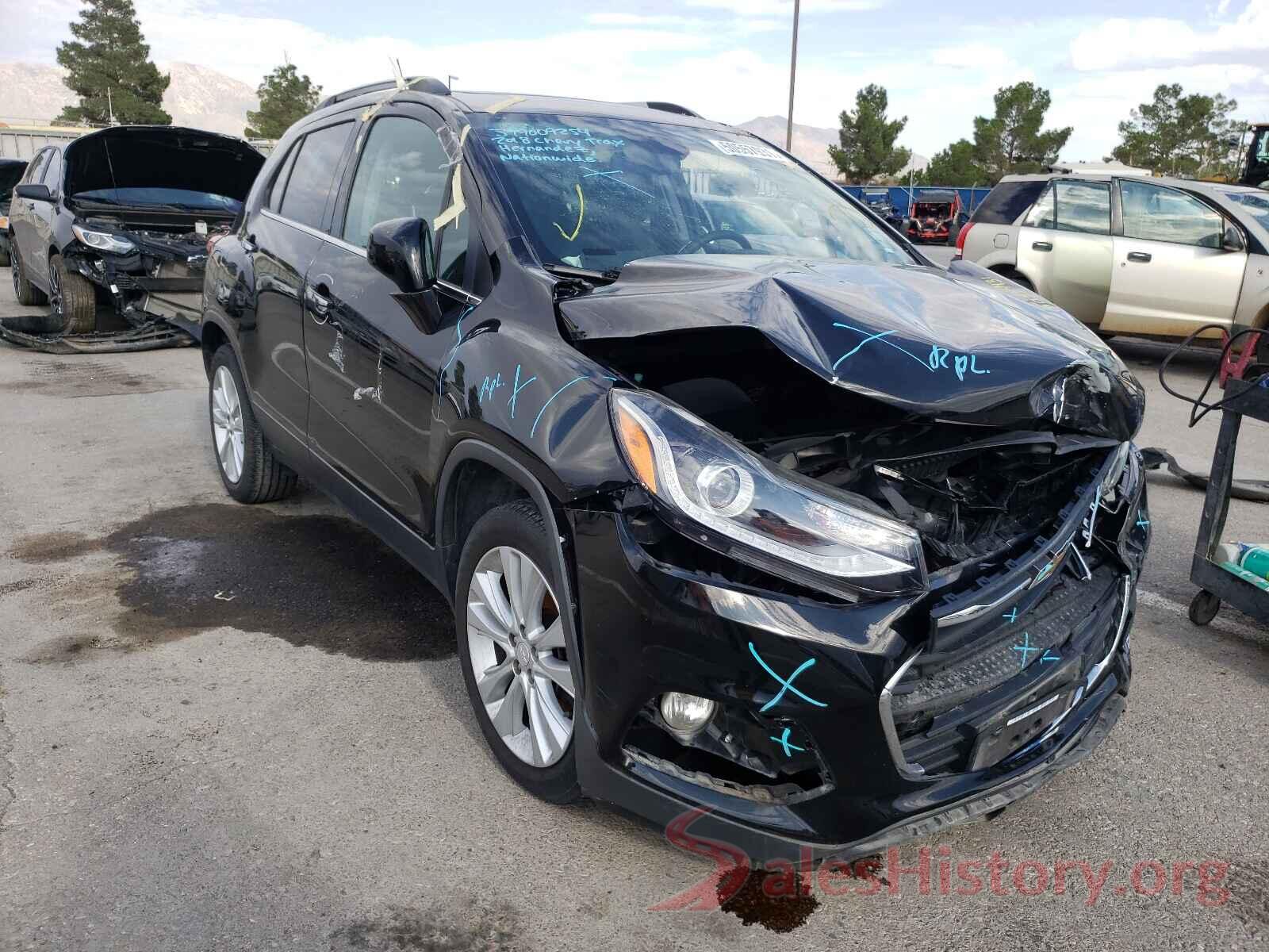 3GNCJ7EE0JL318106 2018 CHEVROLET TRAX