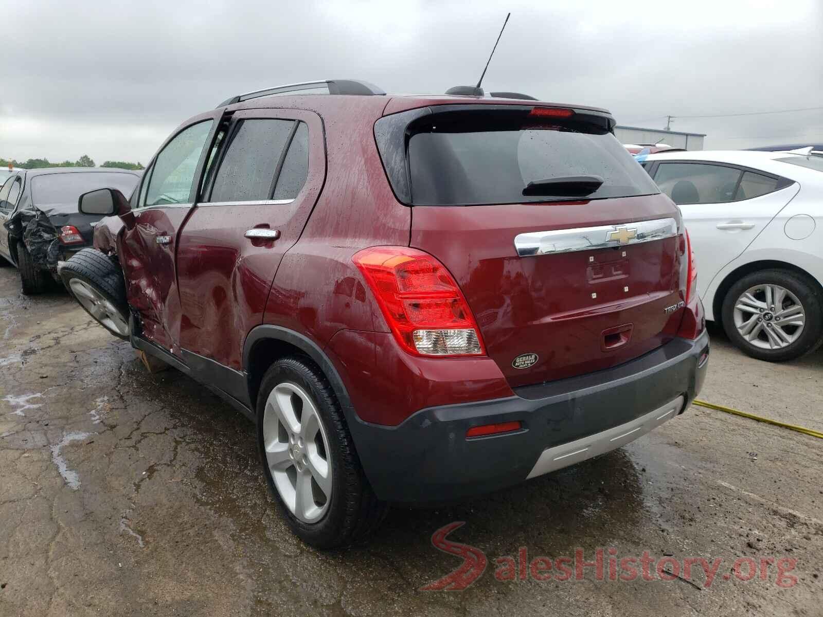 3GNCJMSB3GL279948 2016 CHEVROLET TRAX