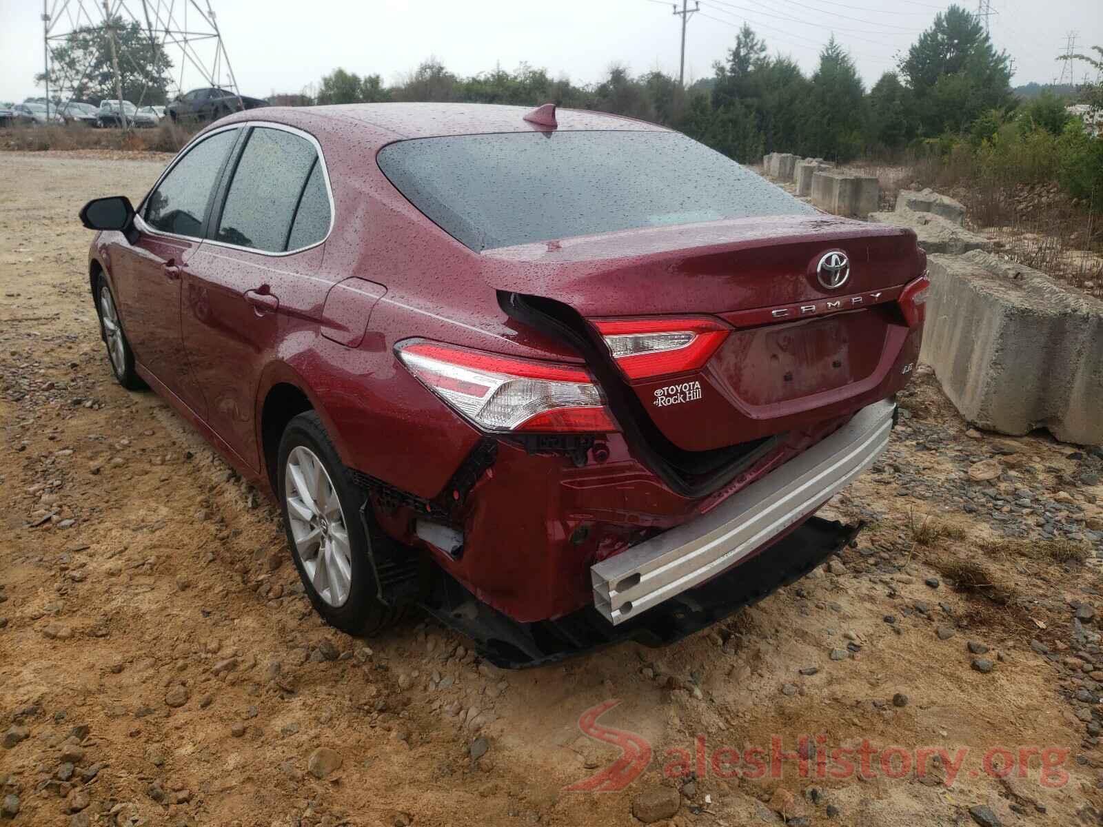 4T1B11HK2KU263308 2019 TOYOTA CAMRY