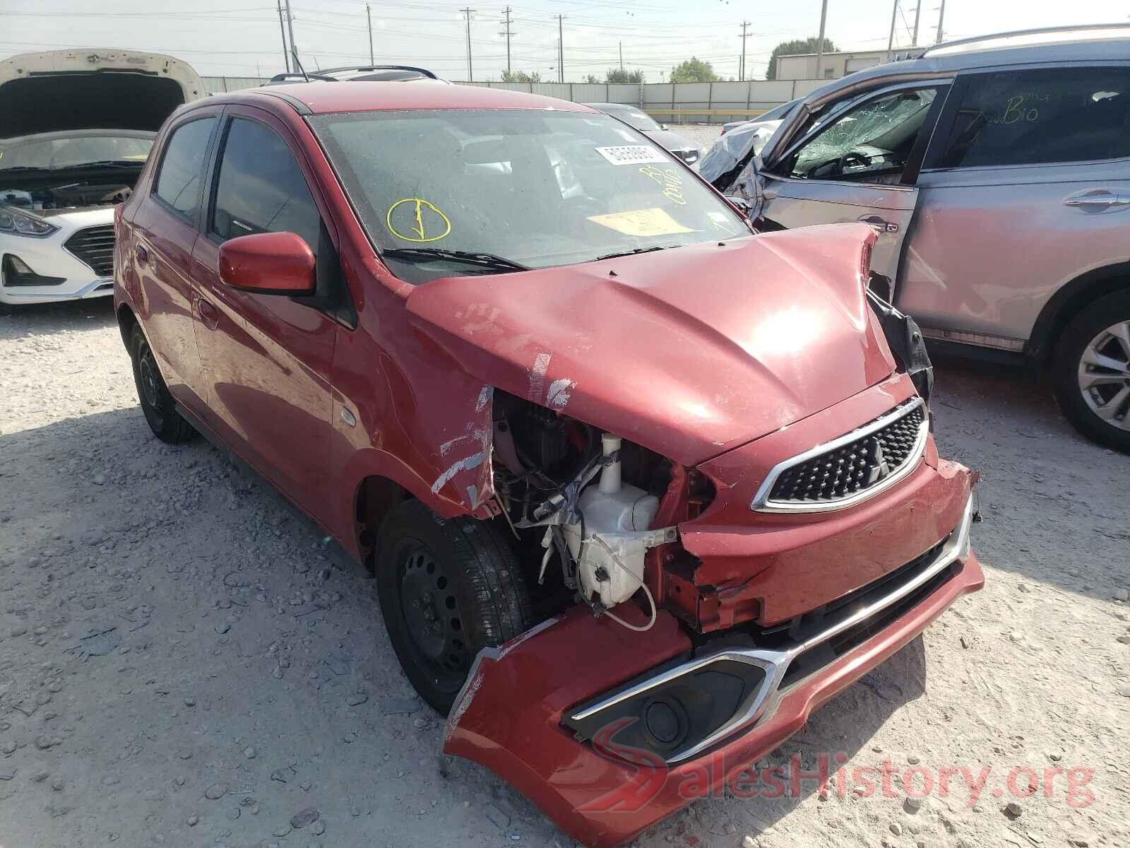 ML32A3HJ6KH009412 2019 MITSUBISHI MIRAGE