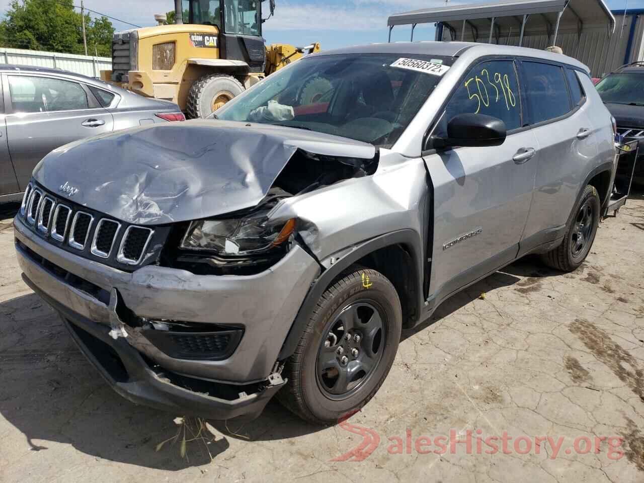 3C4NJCAB9JT233402 2018 JEEP COMPASS