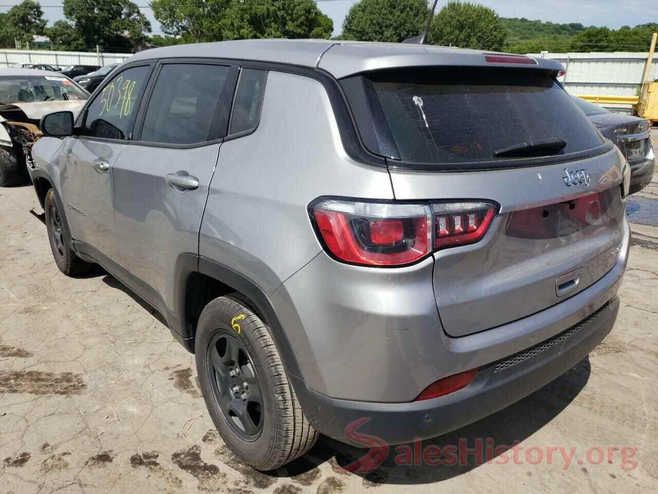 3C4NJCAB9JT233402 2018 JEEP COMPASS