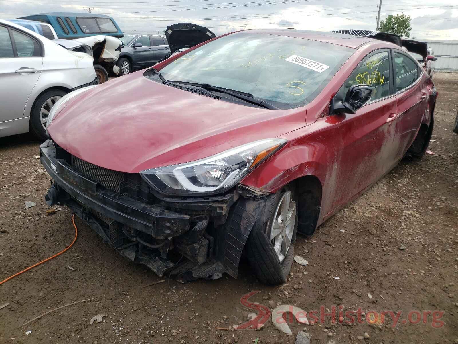 5NPDH4AE0GH668678 2016 HYUNDAI ELANTRA