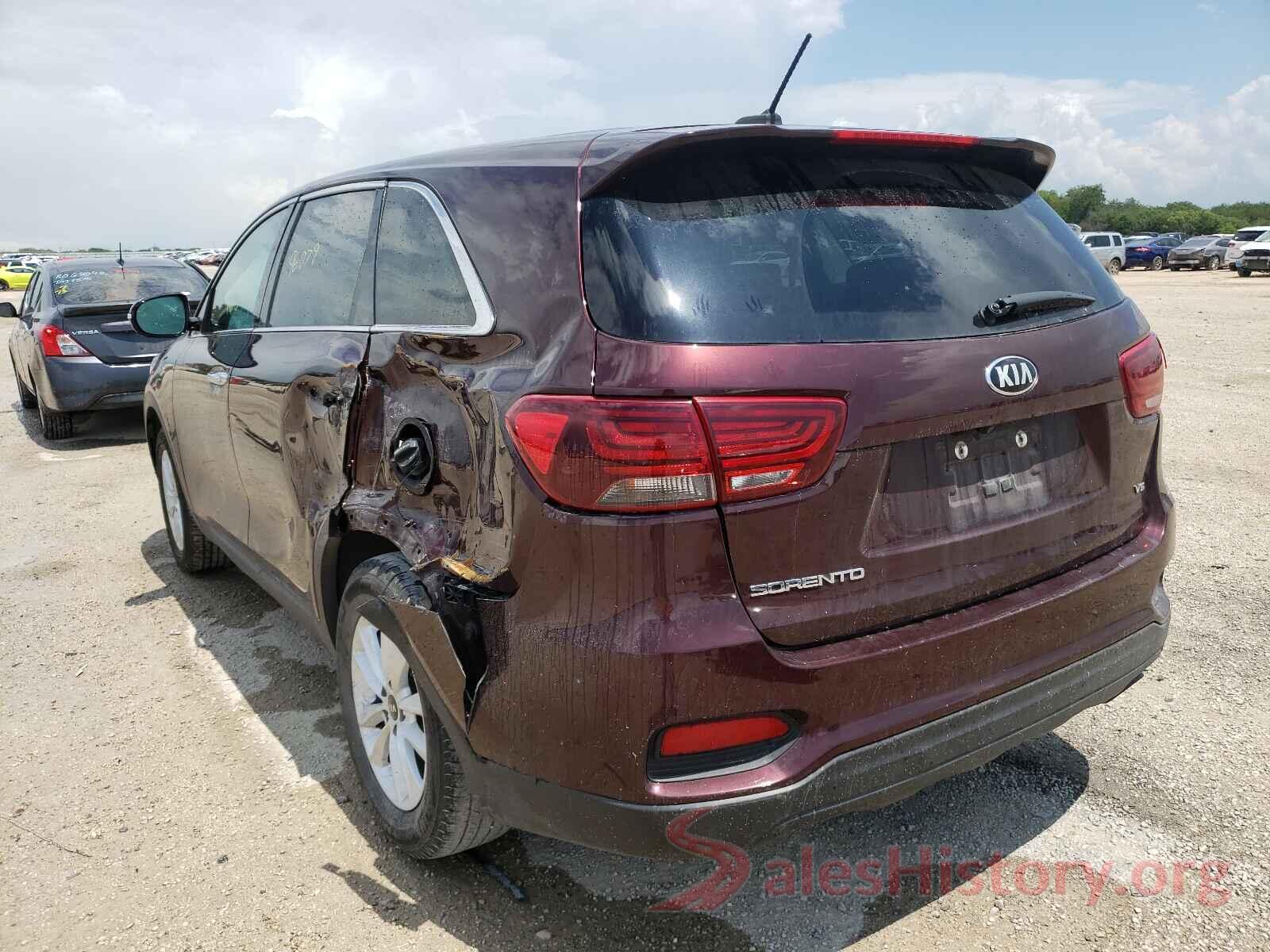 5XYPG4A53KG489261 2019 KIA SORENTO