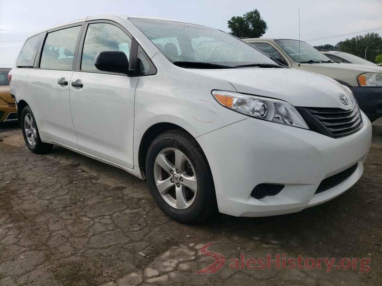 5TDZZ3DC4HS802837 2017 TOYOTA SIENNA