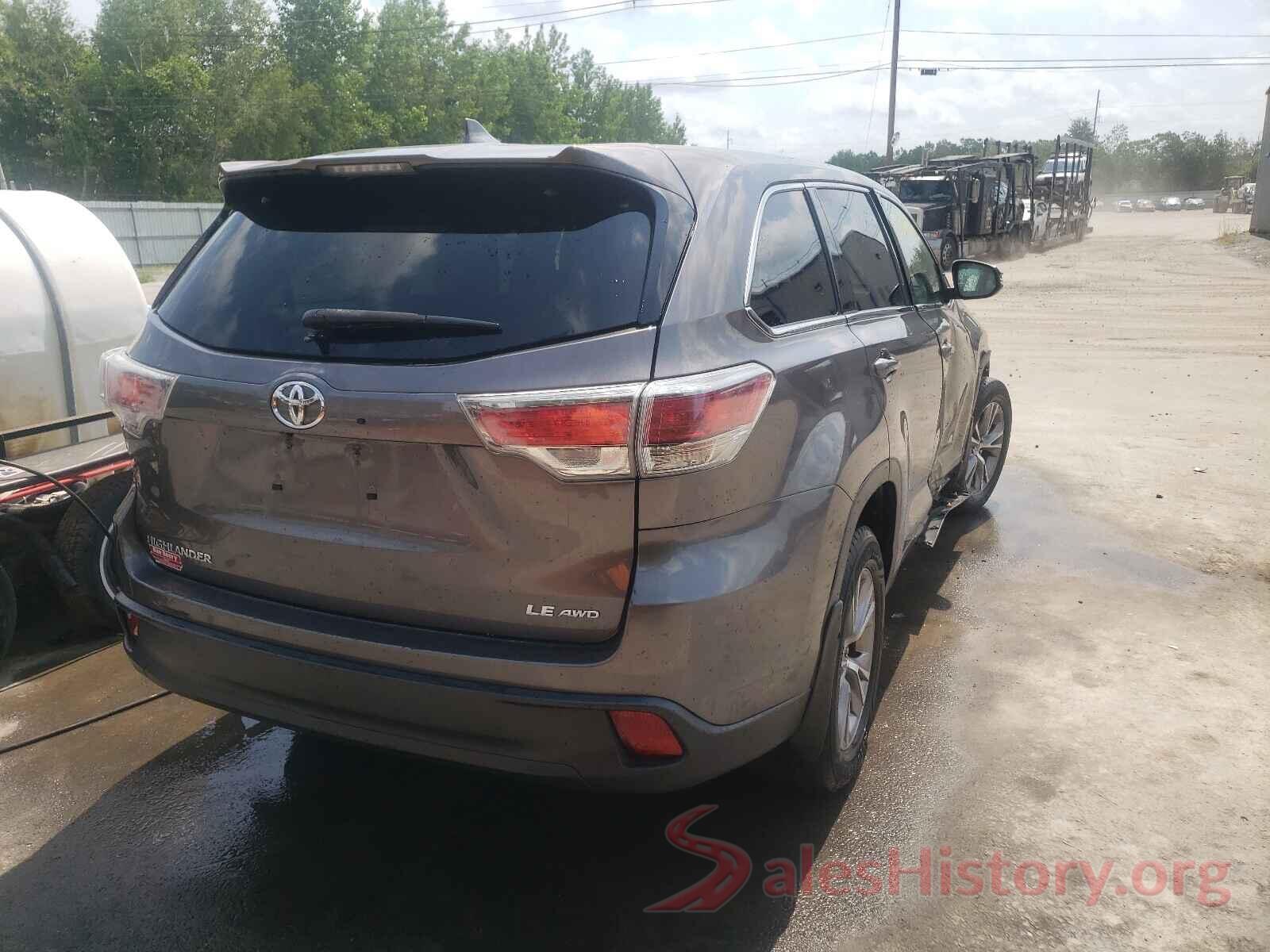 5TDBKRFH8FS169774 2015 TOYOTA HIGHLANDER