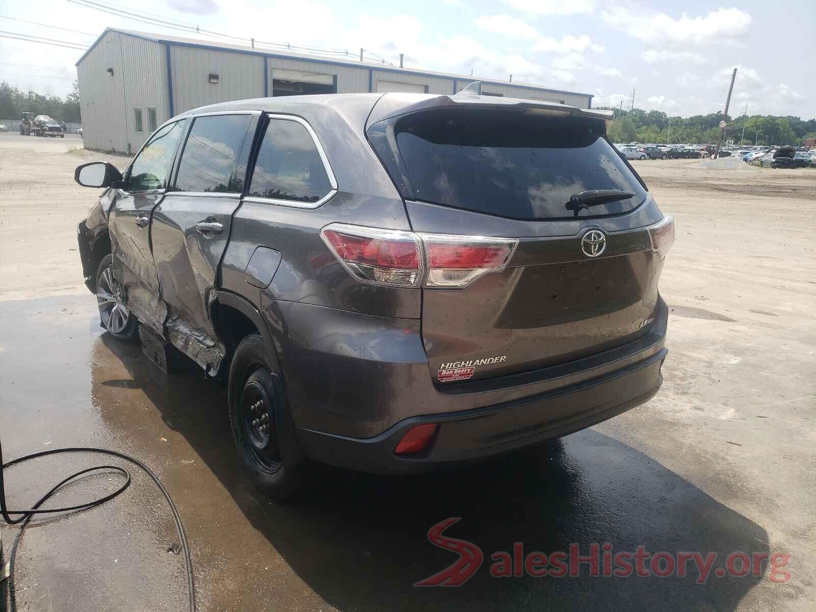 5TDBKRFH8FS169774 2015 TOYOTA HIGHLANDER