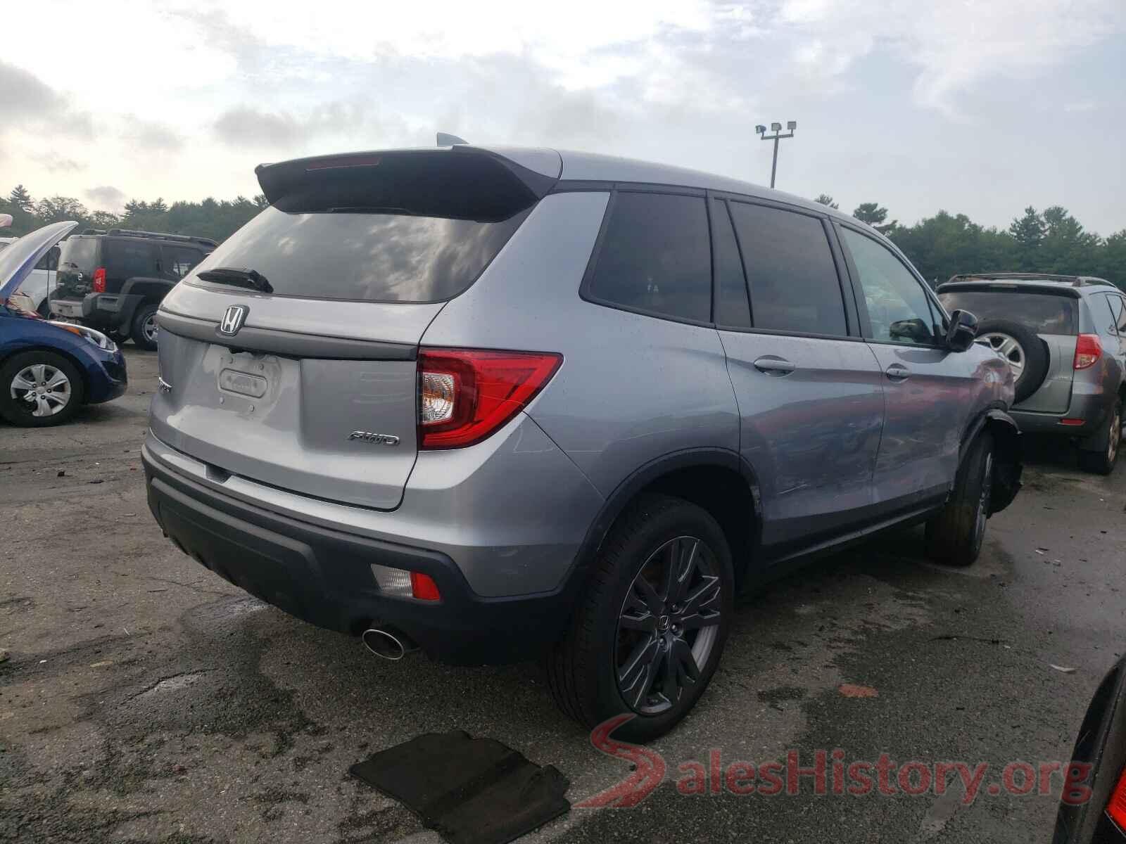 5FNYF8H57KB005801 2019 HONDA PASSPORT