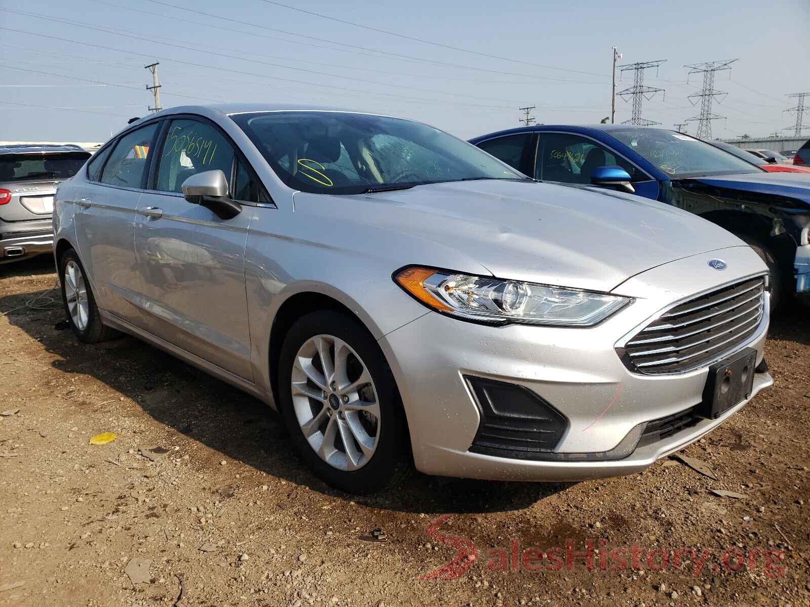 3FA6P0HD4KR214107 2019 FORD FUSION