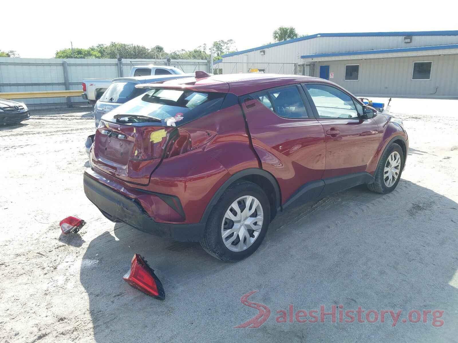 NMTKHMBX3KR070576 2019 TOYOTA C-HR