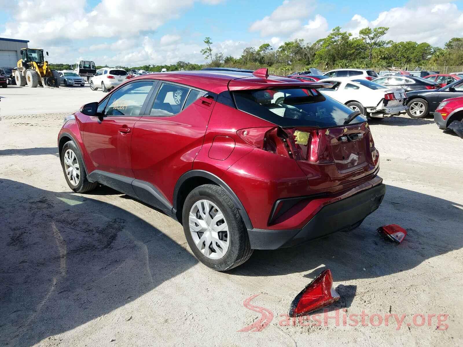 NMTKHMBX3KR070576 2019 TOYOTA C-HR